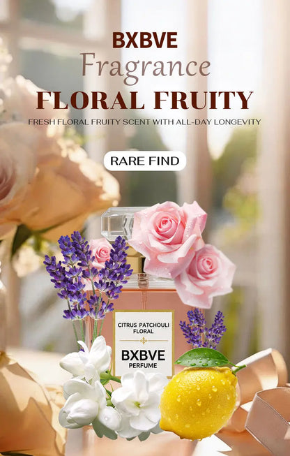🎉Citrus Bloom Floral Eau de Parfum – Rose, Jasmine & Musk Perfume for Women, 100 mL