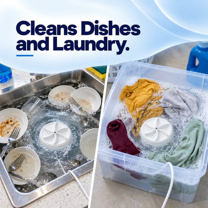 🎉Portable Wireless Ultrasonic Washing Machine