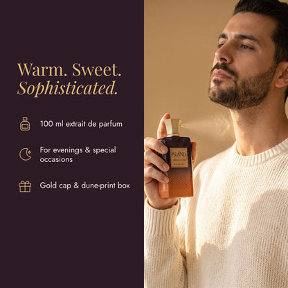 🔥Vanilla Dunes for Unisex Extrait de Parfum Spray, 3.4 Ounce
