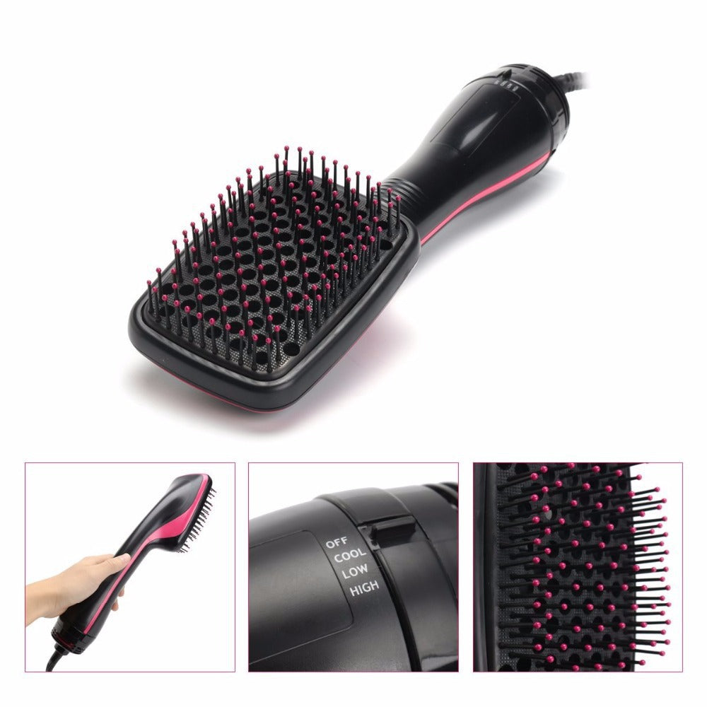 2 in 1 Comfort Comb Design Multifunctional Hair Dryer. Fast Drying Hair Styling Tool. Hairdressing Comb Hot Air Brush. Makeup Products. Hair Straightener Comb