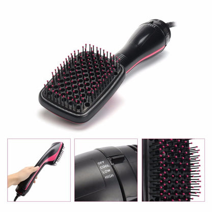 2 in 1 Comfort Comb Design Multifunctional Hair Dryer. Fast Drying Hair Styling Tool. Hairdressing Comb Hot Air Brush. Makeup Products. Hair Straightener Comb