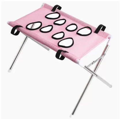 Foldable Pet Grooming Bath Stand for Small &amp; Medium Dogs