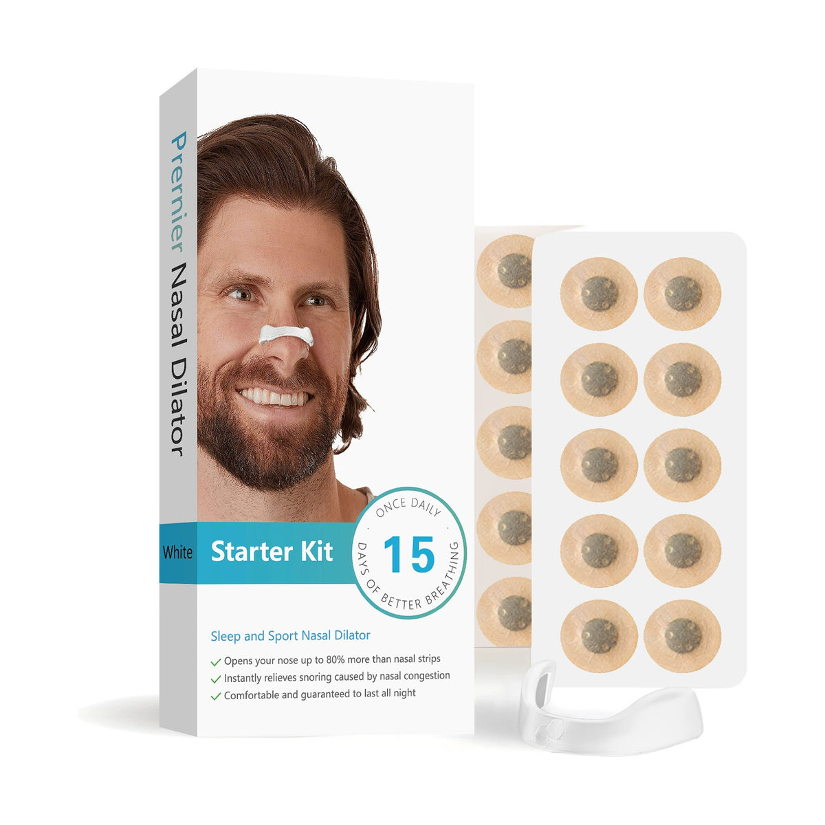 🎁Magnetic Nasal Strips Set For Breathing &amp; Snoring Support