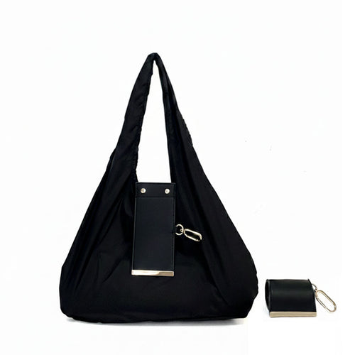 KEYCHAIN TOTE IN JET