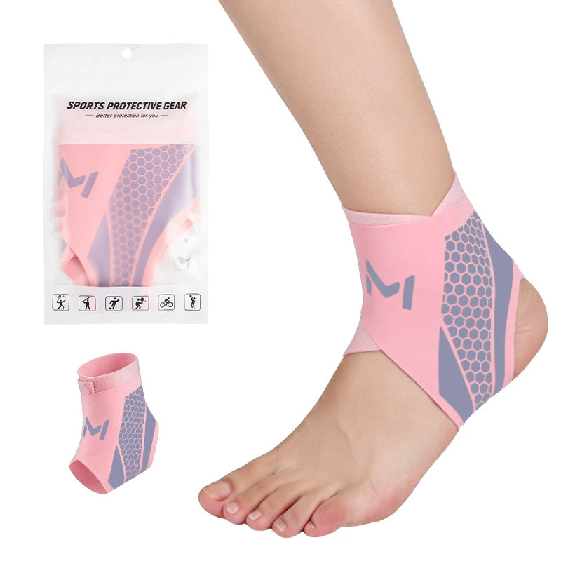 🎁Unisex Lightweight Sports Ankle Brace With Side Stabilizers