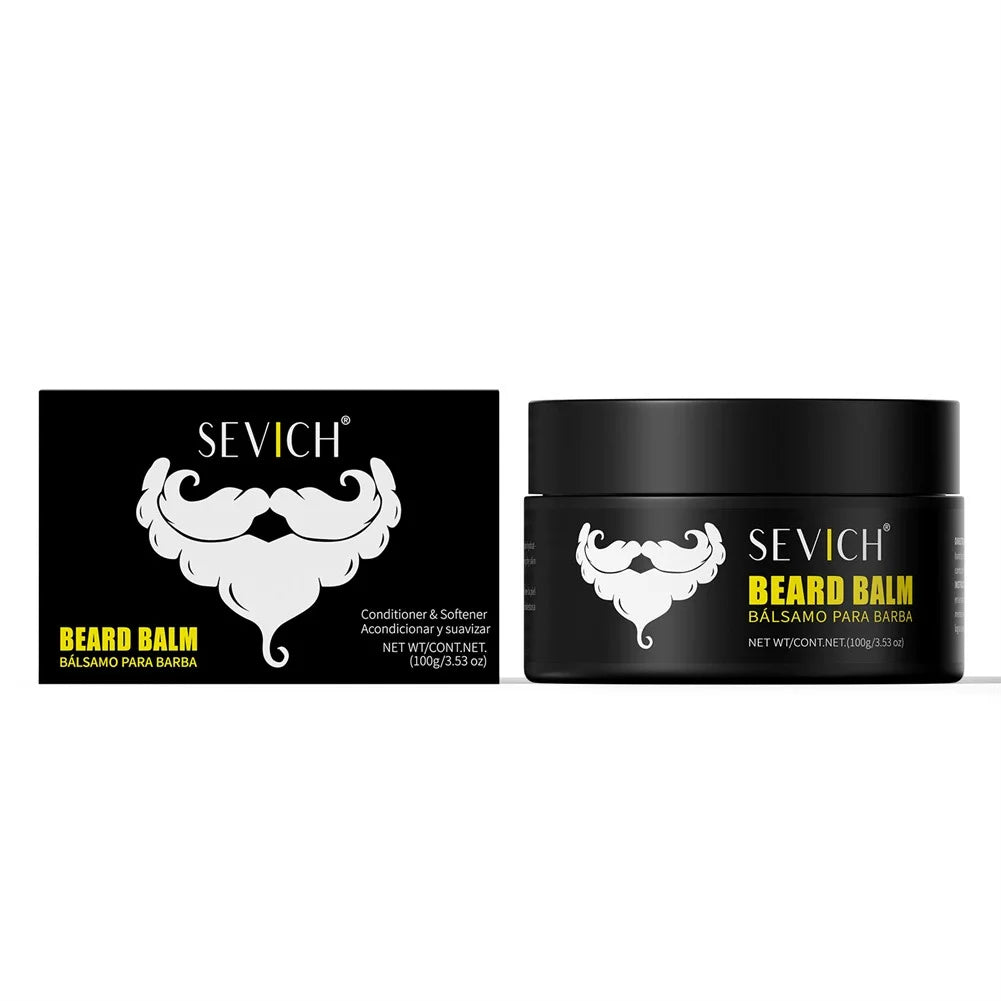 🎁Men’s Beard Balm for Softening, Styling & Frizz Control