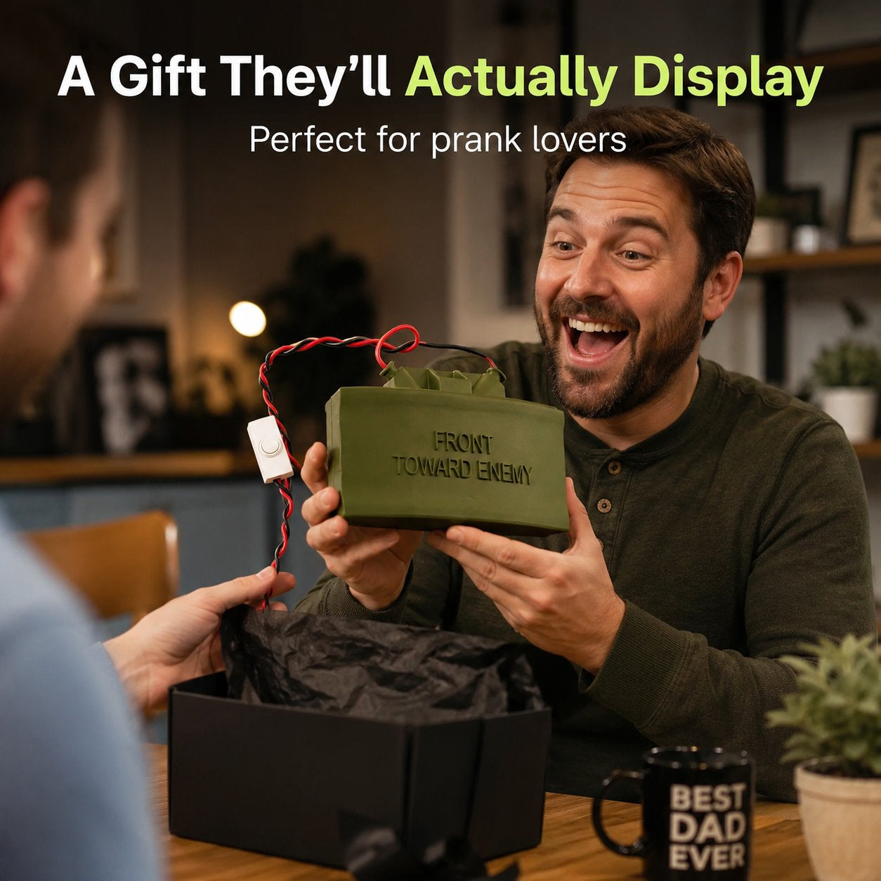 🔥LAST DAY 49% OFF - 🎖️Classic Military Theme Door Sign Doorbell Cover Prank