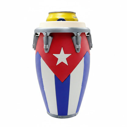 Conga Style Can Holder – 3D Printed 12oz Can Stand, Portable Drink Carrier