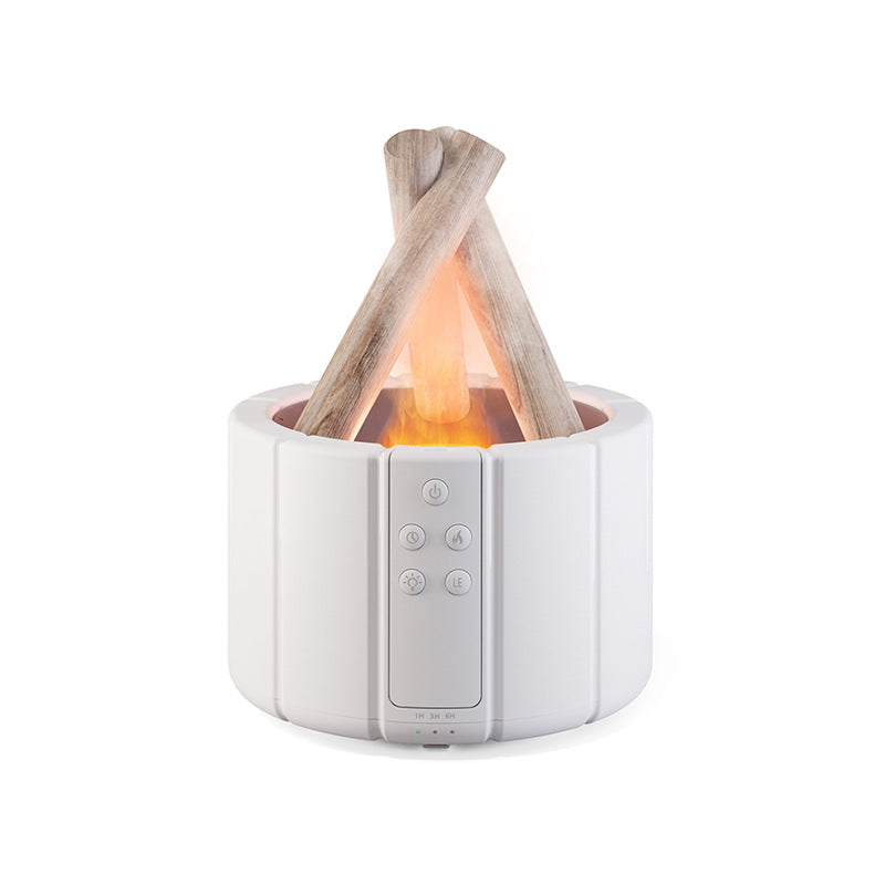 ❤️Christmas Fireplace Mist Diffuser – Magical Holiday Decor