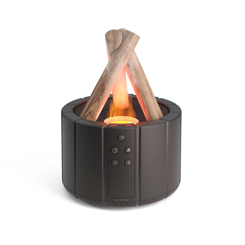 ❤️Christmas Fireplace Mist Diffuser – Magical Holiday Decor