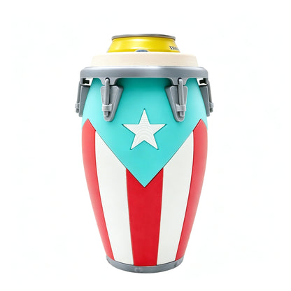 Conga Style Can Holder – 3D Printed 12oz Can Stand, Portable Drink Carrier