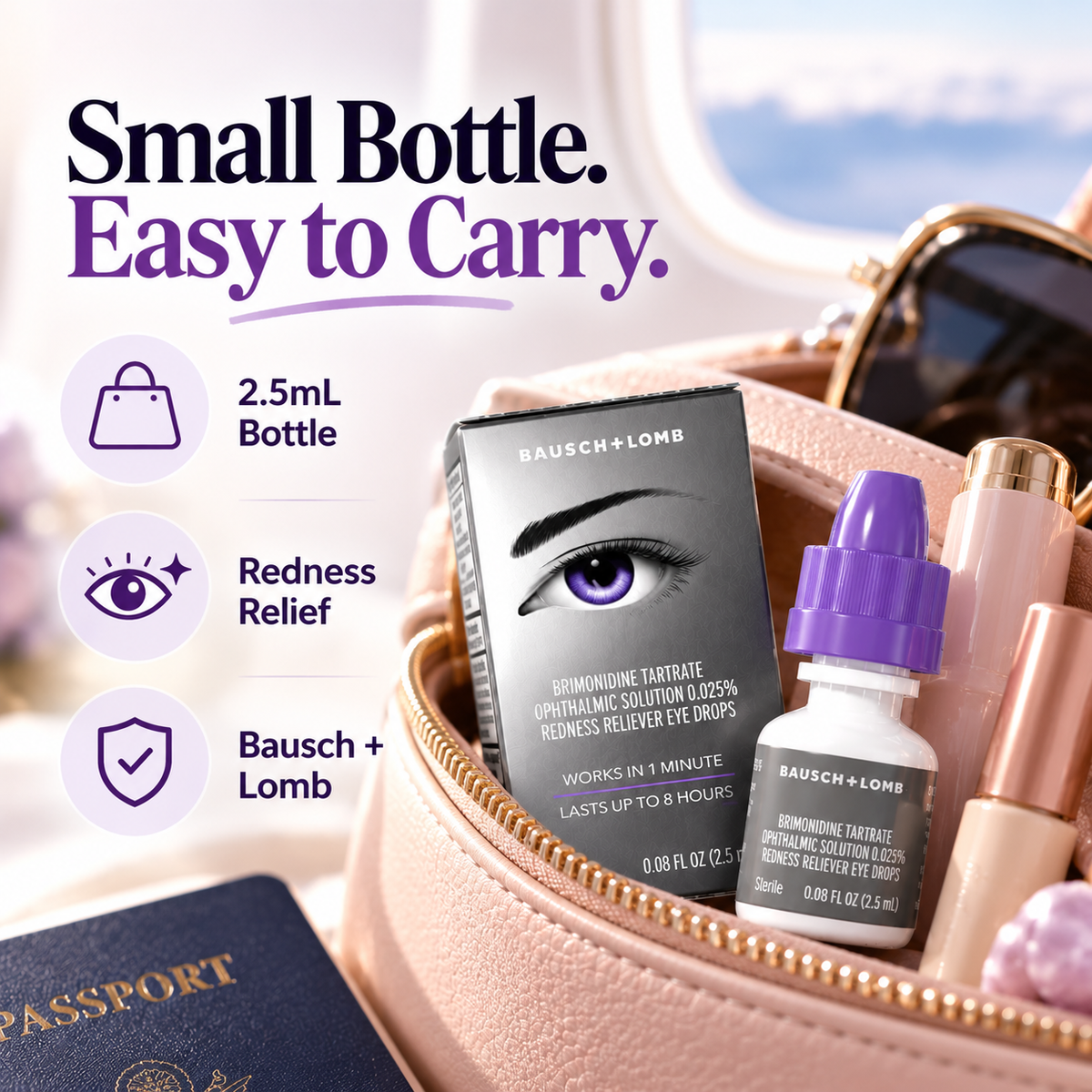 ❤️Fast-Acting Redness Relief Eye Drops – 2.5mL