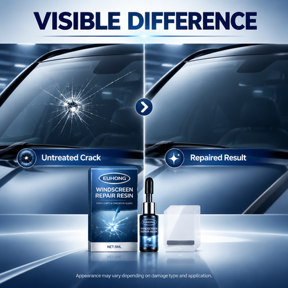 ❤️Windshield Repair Kit – Clear Glass Chip & Crack Repair