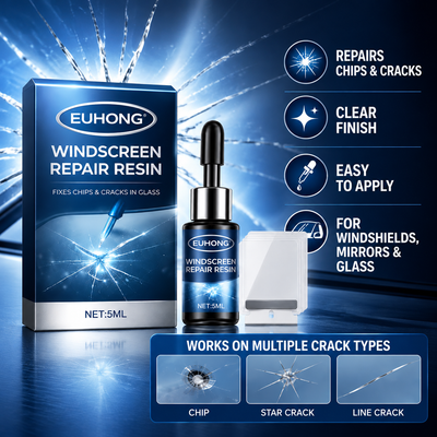 ❤️Windshield Repair Kit – Clear Glass Chip & Crack Repair