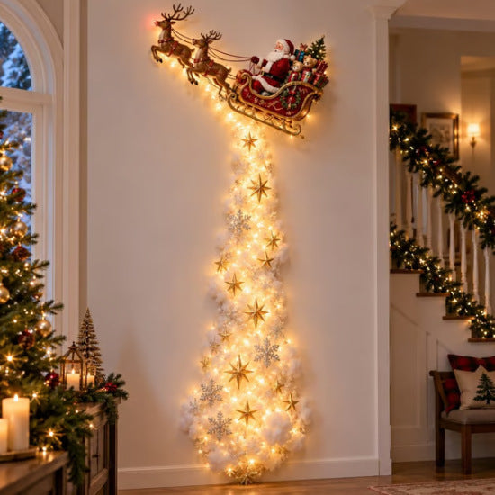 ⭐Christmas Magic Trail Wall Light – Bring Your Christmas Story to Life