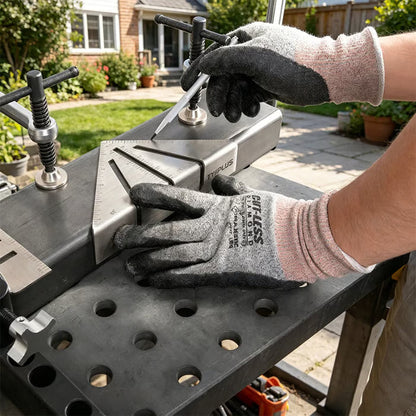 🔧Heavy-Duty Metalworking Miter Square for Tubing Layout