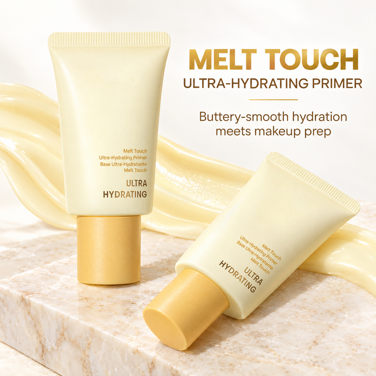 ✨Melt Touch Ultra-Hydrating Primer – 3-in-1 Skincare-First Makeup Base