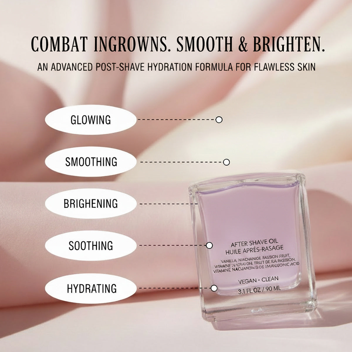 ✨After-Shave Body Oil – Hydrating & Brightening Care for Smoother-Looking Skin