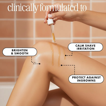 ✨After-Shave Body Oil – Hydrating & Brightening Care for Smoother-Looking Skin