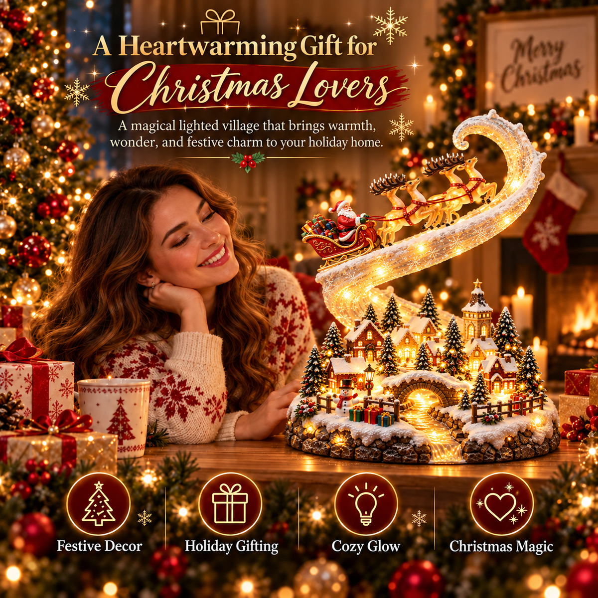 🎉50% OFF—Enchanted Christmas Glow Collection