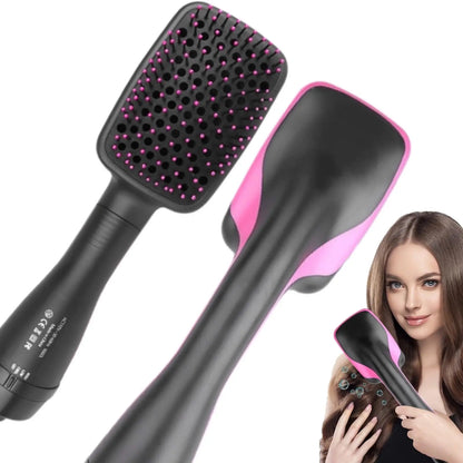 2 in 1 Comfort Comb Design Multifunctional Hair Dryer. Fast Drying Hair Styling Tool. Hairdressing Comb Hot Air Brush. Makeup Products. Hair Straightener Comb