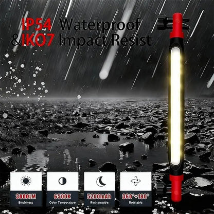 Father's Day Promotion SAVE 30%🔥3000LM Rechargeable Magnetic LED Work Light Bar