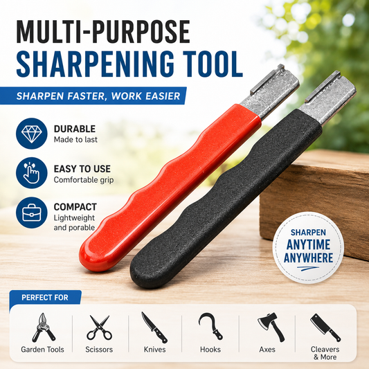⚡ Quick-Use Knife Sharpener – Restore Dull Blades in Just a Few Easy Strokes