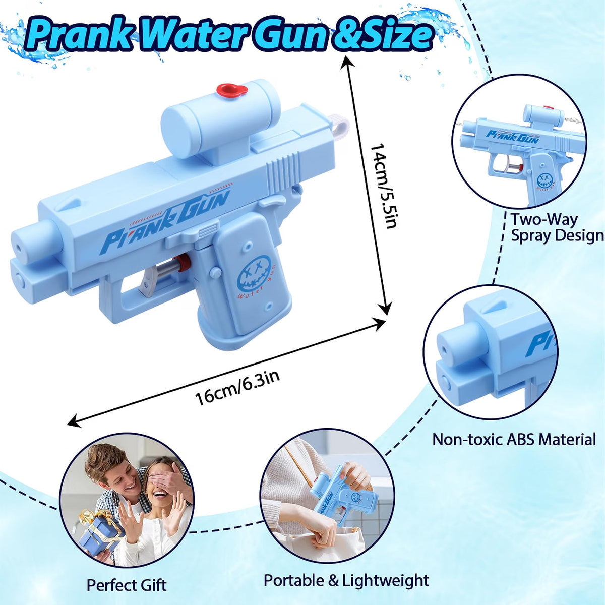 ⭐BUY 1 GET 1 FREE! Two-Way Prank Water Gun