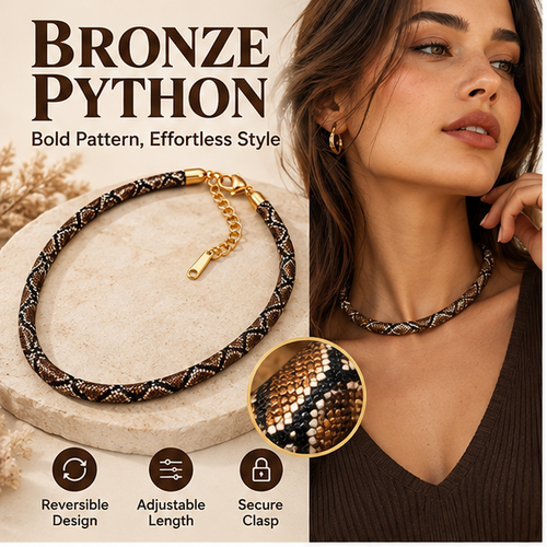 ❤️Reversible Serpent Statement Necklace
