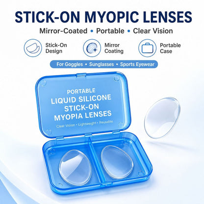 🔥Liquid Silicone Stick-On Lenses for Reading & Myopia