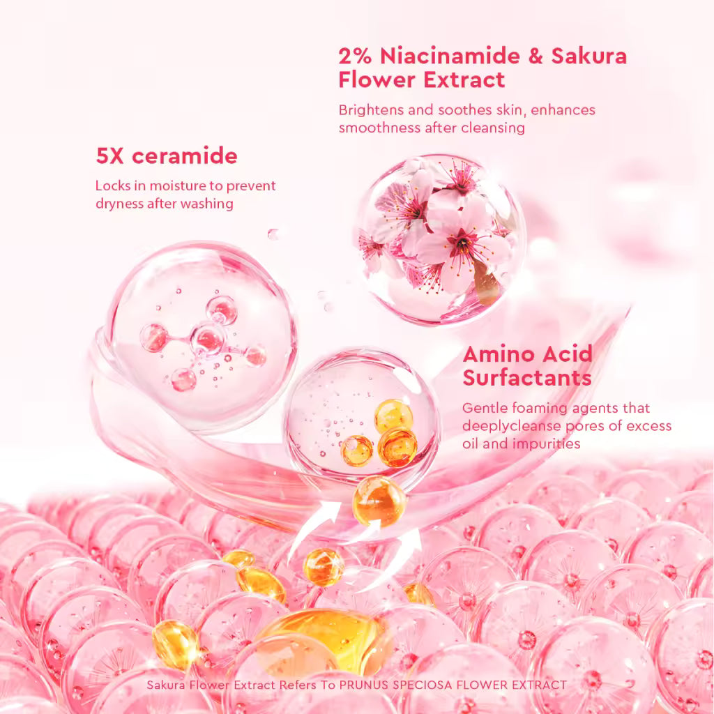🎉3 in 1 Niacinamide Essence Cleanser