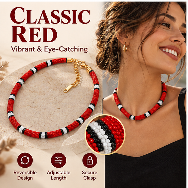 ❤️Reversible Serpent Statement Necklace