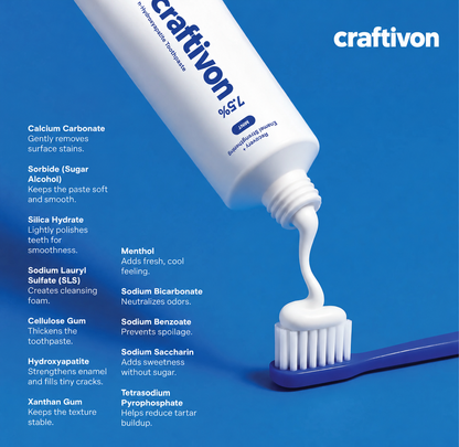 🔥Nano Hydroxyapatite Toothpaste