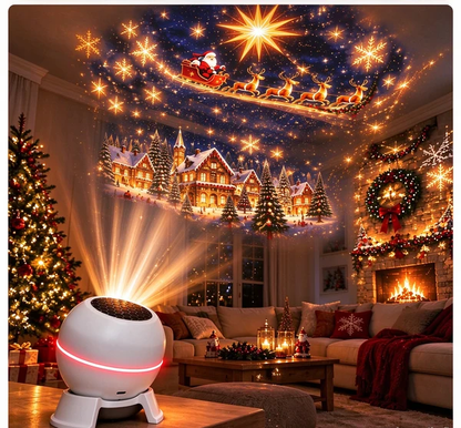 🔥 Last day to save 49% –🎄🎅 Christmas Magic Projection Light – Bring Holiday Scenes to Life