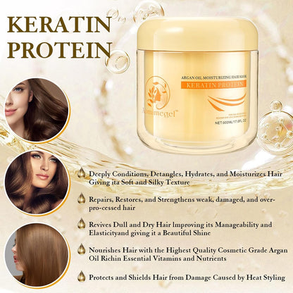 🔥Collagen Repair Hair Mask for Dry Damaged Hair