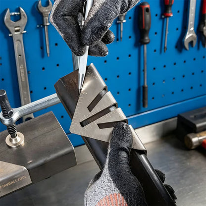🔧Heavy-Duty Metalworking Miter Square for Tubing Layout
