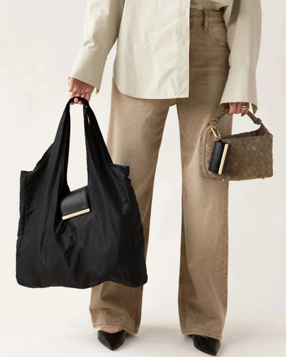 KEYCHAIN TOTE IN JET