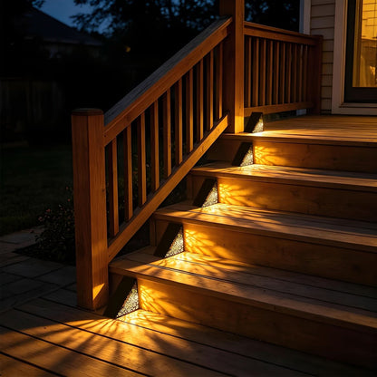 🎉Stepora - Solar Metal Outdoor Step Lights