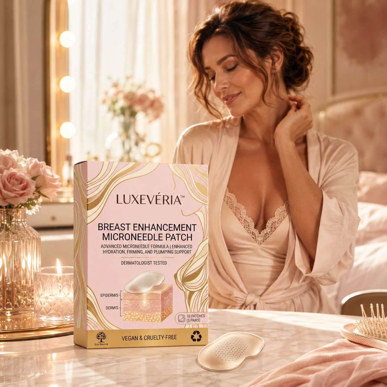 Advanced Nano Microneedle Technology Your Breasts, Rebuilt From the Inside Out