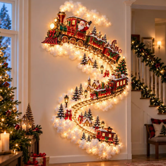⭐Christmas Magic Trail Wall Light – Bring Your Christmas Story to Life