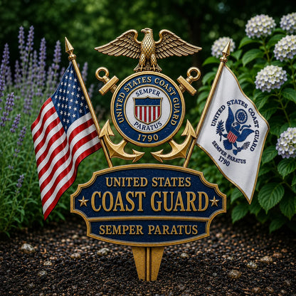 🇺🇸🎖️ Military Branch Tribute Garden Stakes
