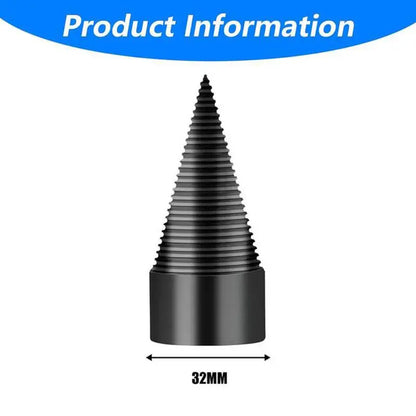 Heavy-Duty Electric Drill Bits,Simple Firewood Splitter