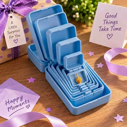🔥 6-Layer Nesting Prank Gift Box