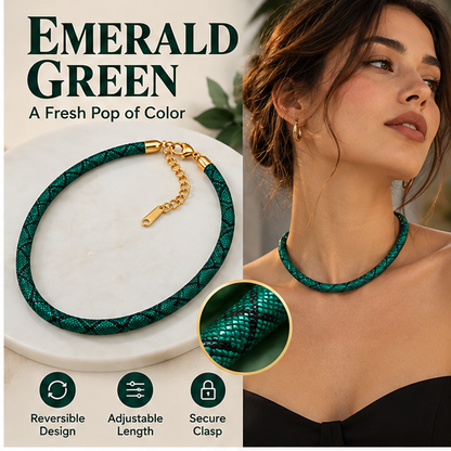 ❤️Reversible Serpent Statement Necklace