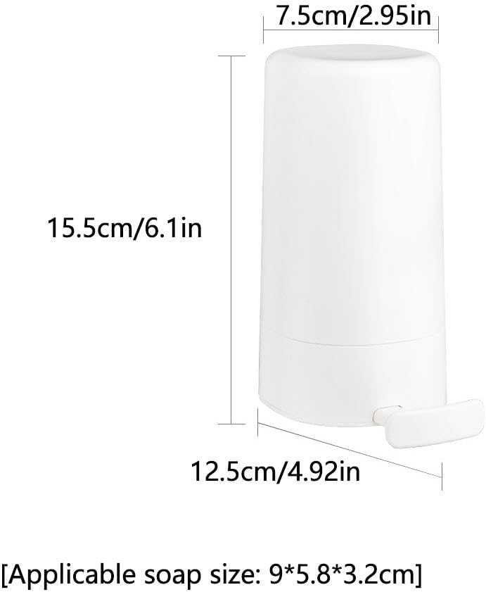 ⭐Wall-Mounted Soap Shaver – No-Drill Bar Soap Dispenser for Cleaner, Easier Use
