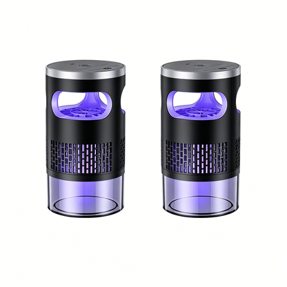 🪰UV Light Suction Flying Insect Trap, Plug-In Bug Catcher for Home Kitchen Bedroom Office