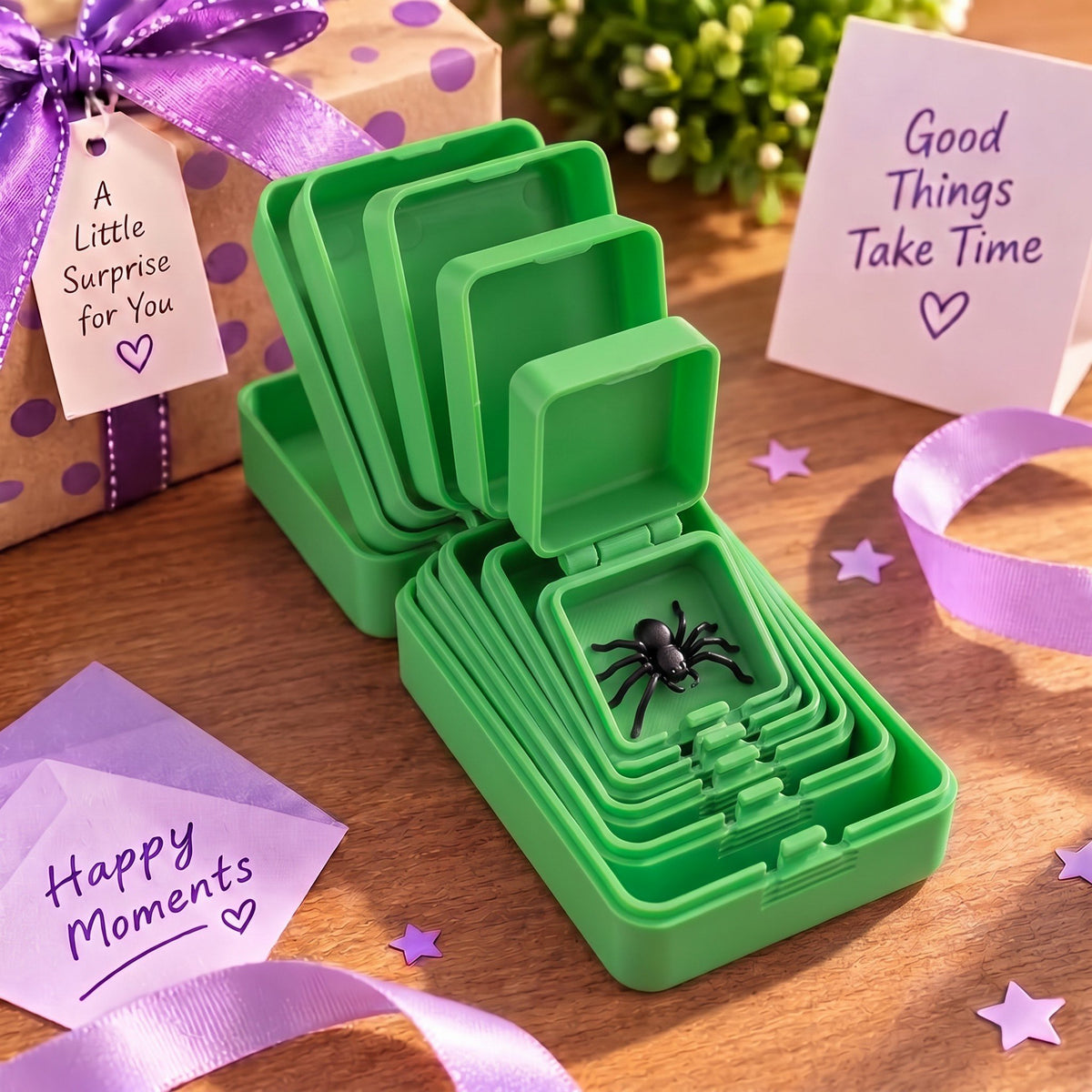 🔥 6-Layer Nesting Prank Gift Box