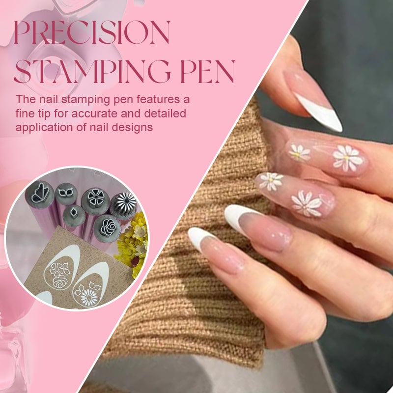 🔥 Nail Art Stamp Pen
