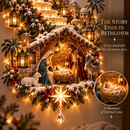 🔥Cascading Stairway Of Light Christmas Wall Hanging