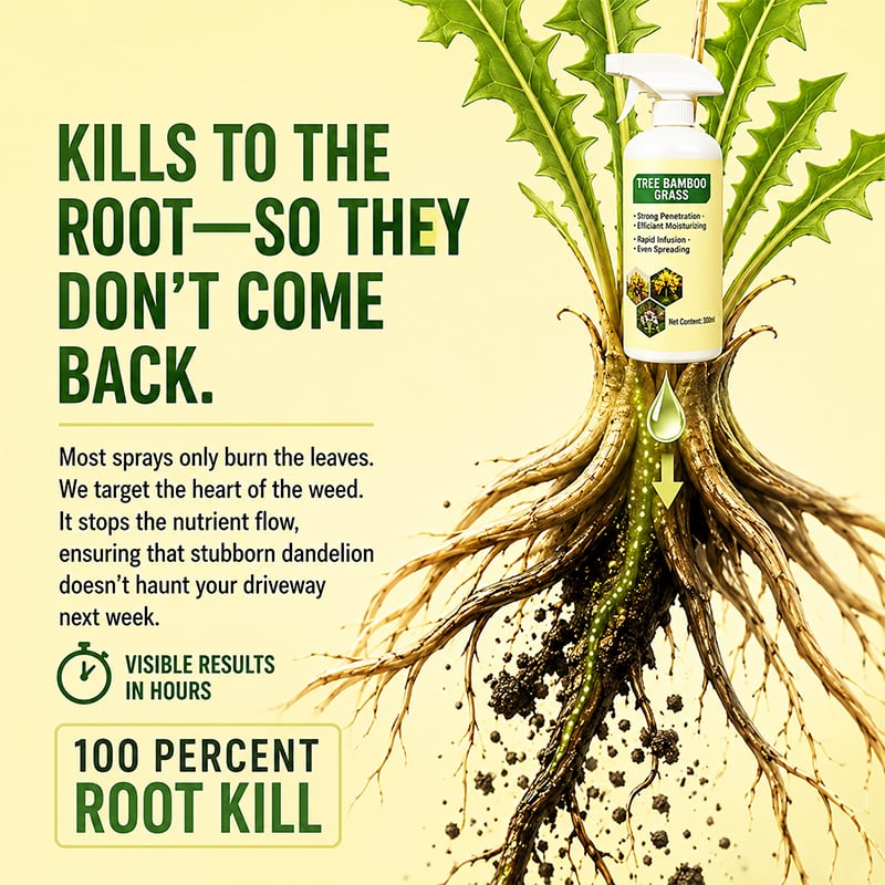 Natural Weed Killer Spray – Fast, Powerful, and Tough on Weeds